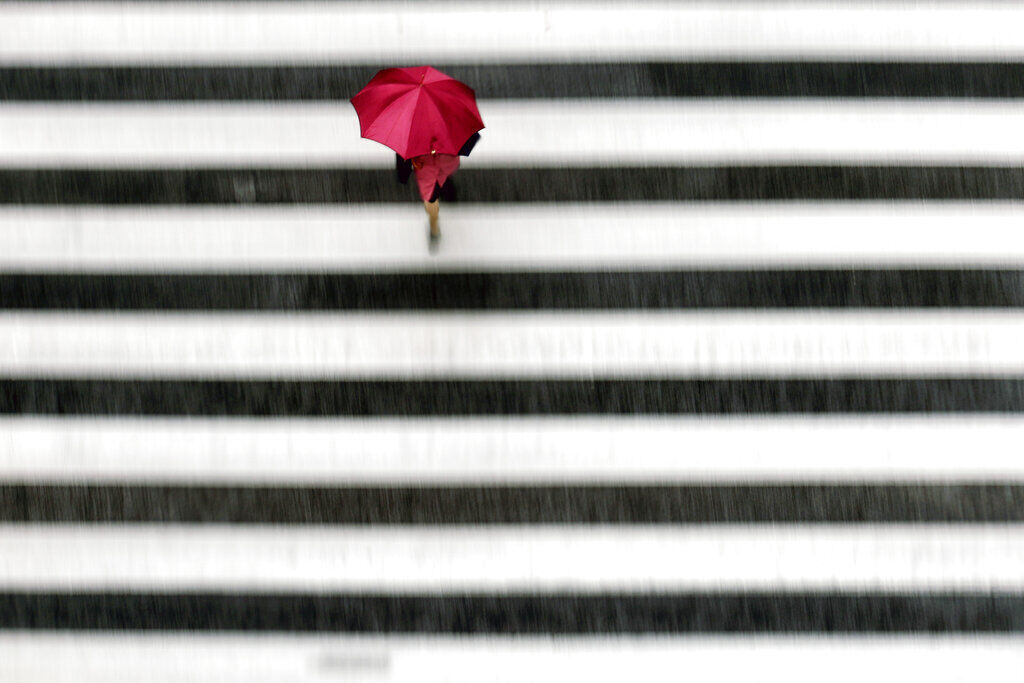 APTOPIX Japan Storm